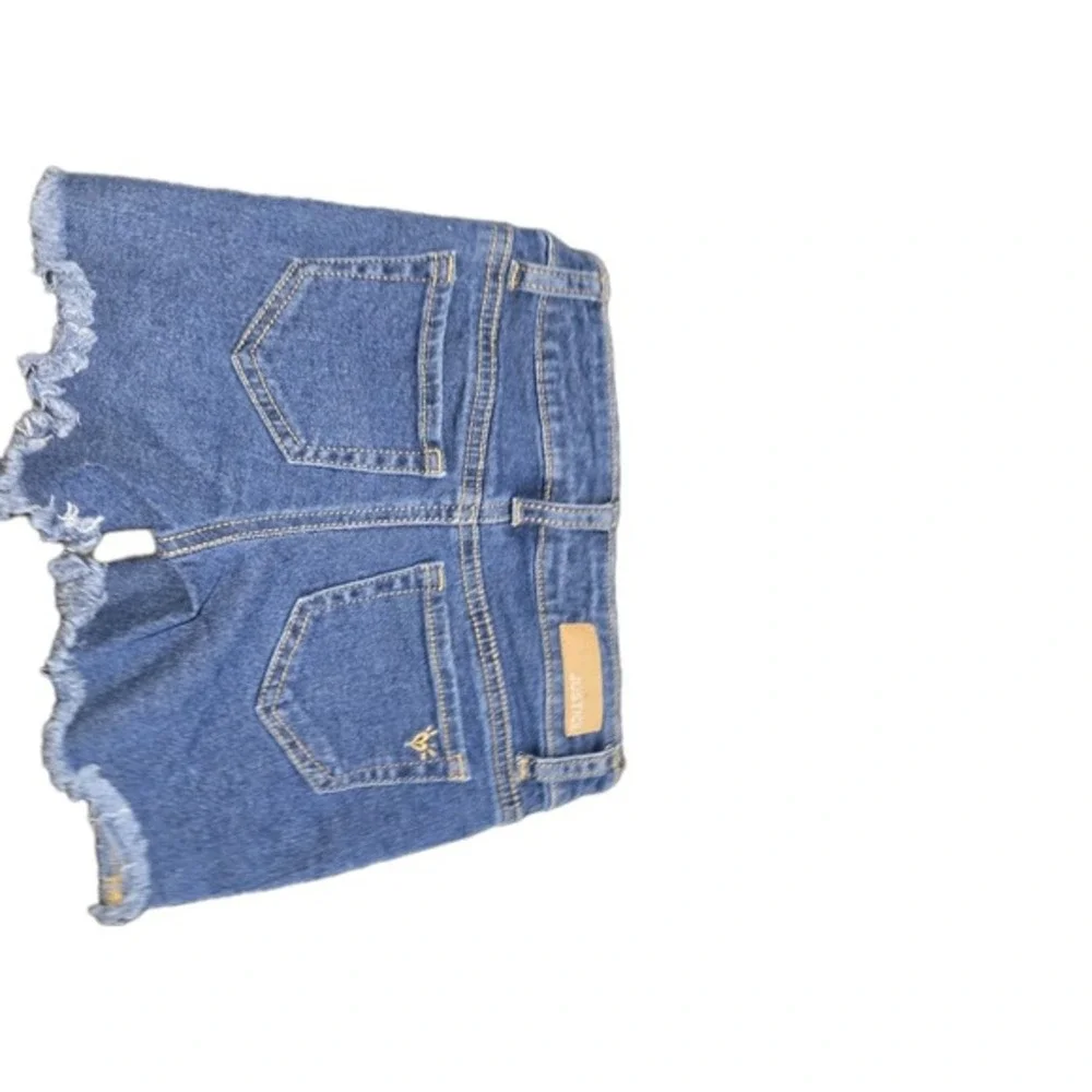 Justice SHORTS Sequins Raw Hem Kid‎ Girls Sz 7